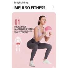 kettlebell 6kg morado - Lila Púrpura - Ver 7