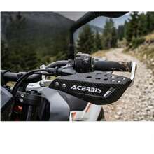Universal Off-Road Motorcycle Handguards, Carbon Fiber Appearance Handlebar Covers, Windproof & Anti-Fall Protection, Suitable For Off-Road Motorcycles, ATVs, Mountain Bikes Modification Accessories - A - View 4