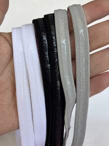 男女通用弹力超薄头带，运动头带，采用硅胶材质，适合女性、男性、女孩、男孩和青少年。 - 彩色 - 查看 6