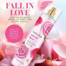 Bodycology Sweet Love Fragrance Body Mist 8 Oz, Sweet Floral Scent With Whipped Cream & Vanilla Notes, Long-Lasting Feminine Spray, Paraben-Free, Cruelty-Free - 1 - 查看 4