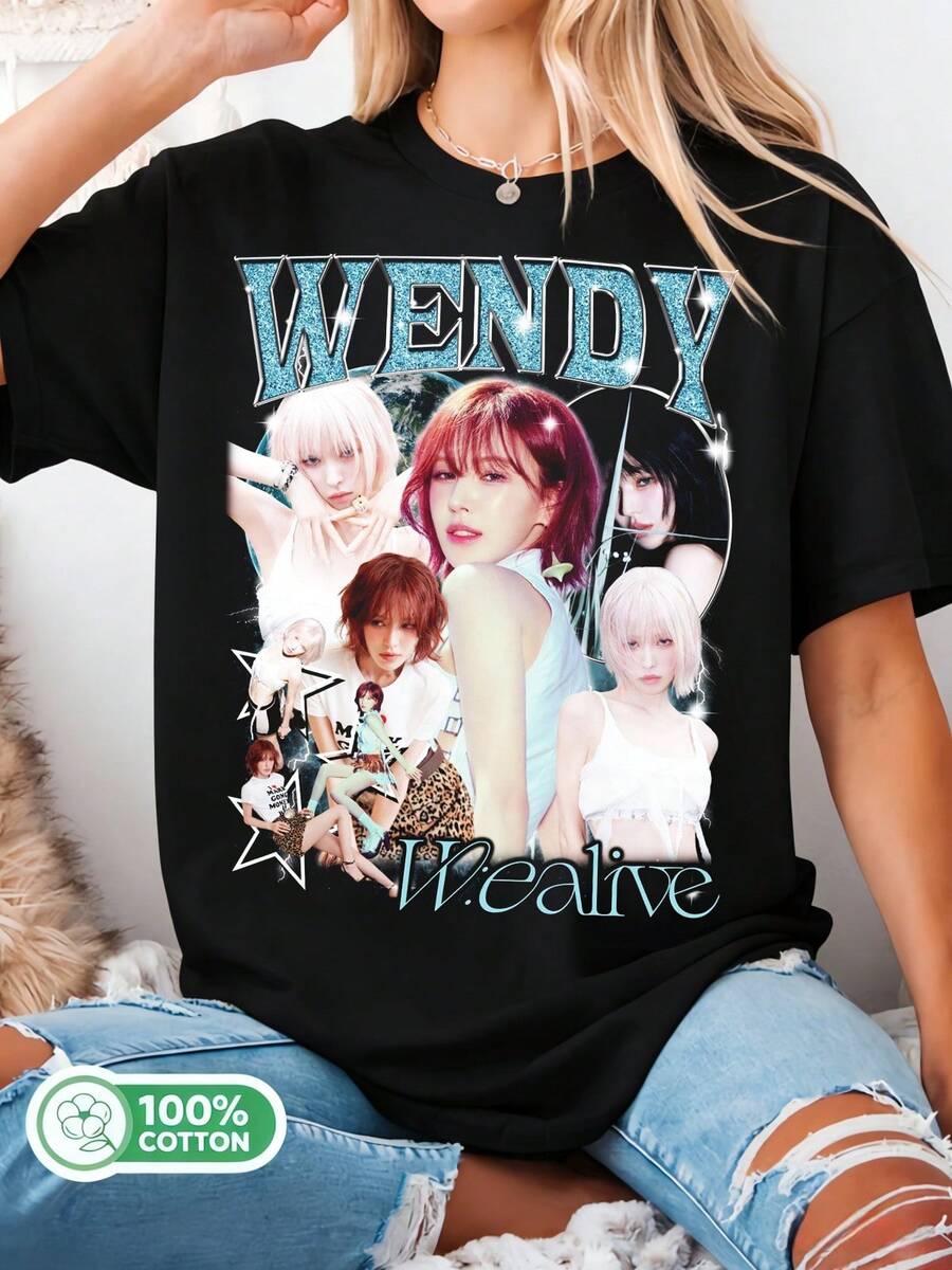 Women T-Shirts - Black - View 1