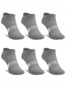 3/6/12/18/24/30 paires de chaussettes pour hommes noir blanc gris, chaussettes de sport fines tricotées à la cheville, pour l'extérieur et le fitness, respirantes, séchage rapide, résistantes à l'usure, courtes, chaussettes de bateau pour hommes - Multicolore - Voir 26