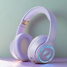 Das ultimative kabellose All-in-One-Gaming-Headset für Teenager: Perfekt zum Spielen, Online-Lernen und Musikhören. Mit cooler RGB-Beleuchtung, latenzarmer Audioübertragung, langer Akkulaufzeit und Mikrofon mit Geräuschunterdrückung. Ein tolles Geschenk für Gamer. - Übersicht 14
