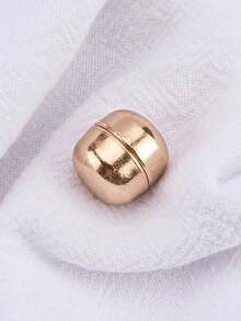 3piezas/1 pieza Botones Antideslizantes, Ajustador de Cintura de Vestido, Botones Sin Costura - Multicolor - Ver 14