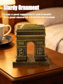 Small/Medium Arc De Triomphe Model Metal, European Retro Creative Home Decor, French Tourist Souvenir - Arc De Triomphe - View 5