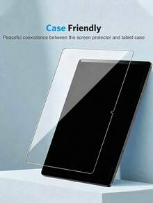 1pc Screen Protector For IPad 10th Generation 10.9 Inch (2022), Supports Face ID And Apple Pencil, Ultra-Hard Tempered Glass Film, Scratch-Resistant, Bubble-Free, High-Definition Transparent, Explosion-Proof, Anti-Fingerprint, Compatible With Apple Mini/Air/Pro Tablets, Waterproof, Shockproof, Drop-Resistant, Full Coverage - Clear - View 3