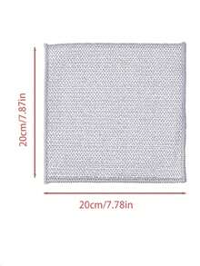 30Pcs Magic Thickened Double Sided Steel Wire Cleaning Cloth, Anti-Scratch Metal Dish Rag For Pot Bowl Sink Stove Countertop, Reusable Kitchen Household Cleaning Tool - A - View 12