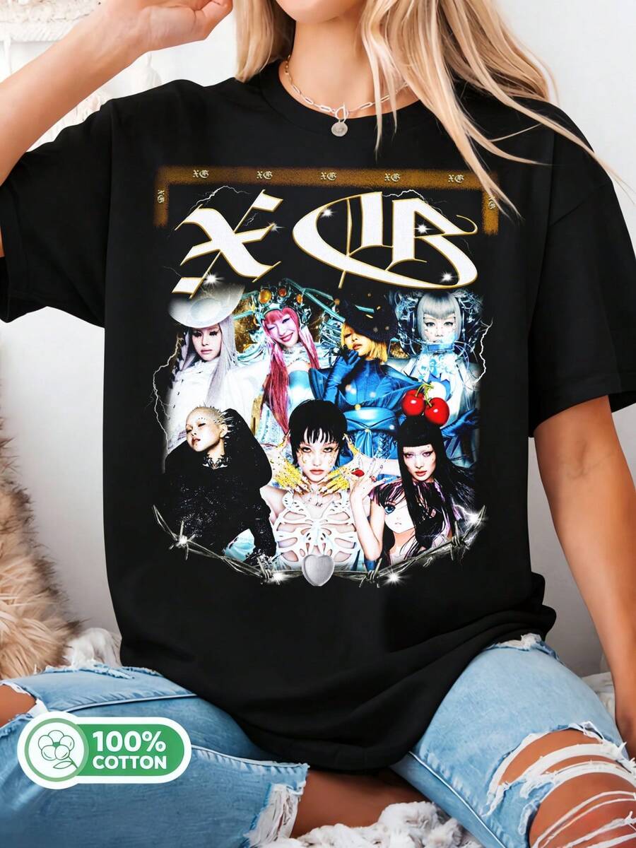 Women T-Shirts - 黑色 - 查看 1
