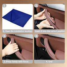 3 PiecesInterior Door Handle Armrest Panel Replacement, Quick Install LHD RHD Compatible For BMW X5 X6 F15 F16 2014-2018, Interior Trim Accessories - New - View 5