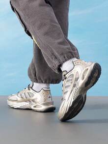 Adidas CLIMACOOL VENTO 4.0跑步鞋緩震透氣男女健身訓練鞋JQ4947 - 棕色金屬/亮金屬鐵灰/深灰 - 查看 3