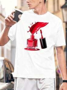 Men T-Shirts - White - View 1