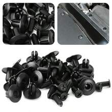 100pcs Large Capacity Car Fastener Clip Set, Covers Fender Rivets, Body Push Clips, Bumper, Door Trim Panels And More. Sturdy And Durable, Easy To Install And Remove Without Damage, Meets Various Car Body Repair And Replacement Needs, Essential Tool Kit For Car Maintenance. - 100pcs 6mm Fixing Clips - View 2