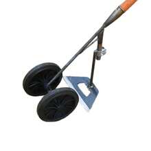 Double-Wheel  With Hollow Steel Blade-A Practical Weeding And Tilling Tool For Gardens, Vegetable Patches, And Farms - A - View 1