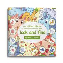 Hidden Object Search And Find Activity Book, Visual Search And Object Recognition Exercises, Animal/Holiday/Life Scene/Exquisite Themes, Observation And Focus Training, Screen-Free Educational Fun, Colorful Illustrations - Search - View 13