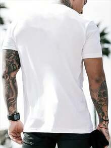 Men T-Shirts - 白色 - 查看 2