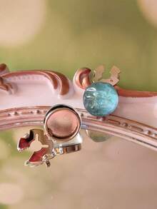 1PC/2PCS Elegant Geometry Button Covers, Shirts Button Cover Clip On Button Covers Fashion Crystal Cufflinks Cover - View 4
