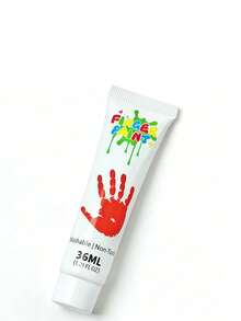 12-Color Washable Children's Finger Paint Set, 36ml Per Tube, Vibrant Art Paints, Suitable For Toddler Handprint Art And Preschool Creative Activities - 12 Colors - View 3