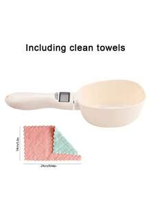 [talla grande Vendido] Cuchara Medidora Electrónica, Báscula de Gramos, Cuchara Medidora de Harina y Alimentos, Báscula de Café y Leche, Ayudante Esencial para Hornear y Hacer Pasteles, Capacidad Máxima 800 Gramos, 4 Conversiones de Unidades, Pantalla LED de Alta Definición. (Baterías No Incluidas) - Escala de cuchara - Ver 10