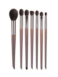 7pcs Makeup Brush T Goat HairMakeup Brush - Brown - View 8