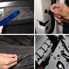 100pcs Automotive Repair Fastener Clips Set, Includes Fender Rivet Clips, Body Push-In Pins, Bumper And Door Panel Fastening Clips. Multi-Size Compatible With Full Car Interior And Exterior Trim, Easy Replacement And Installation, Effectively Solves Loose Trim Issues, Suitable For Automotive Repair And Home Use. - 100pcs 6mm Fixing Clips - View 7