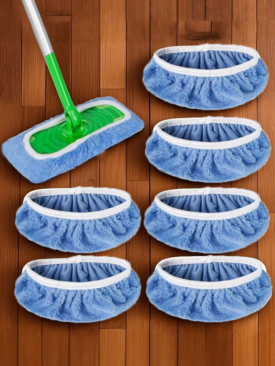 1/2/4 Peças Panos de Mop Reutilizáveis, Capas de Mop Plano Seco & Úmido, Panos Laváveis para Limpeza de Piso de Madeira: Durável, Altamente Absorvente, Adequado para Limpeza Seca & Úmida, Cabeça do Mop Não Incluída, Ferramenta Eficiente para Cuidados com o Piso | Superfície Detalhada | Material Altamente Absorvente, Suprimentos de Limpeza, Essenciais para Camping, Suprimentos Domésticos