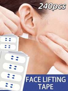 200pcs/40pcs/20pcs/6pcs Instant Support Face Mask - Invisible Waterproof Transparent Molding Mask For Chin & Neck, Face Tape - Alcohol-Free, Suitable For All Skin Types, Unisex, Jawline - Multicolor - View 23