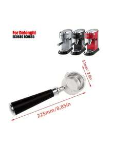 51mm 無底手把 3 耳 適用於 Dedica EC680/EC685 51mm 帶齒手把 厚度 5.5mm 適用於濃縮咖啡手把 (含濾籃) - 彩色 - 查看 2