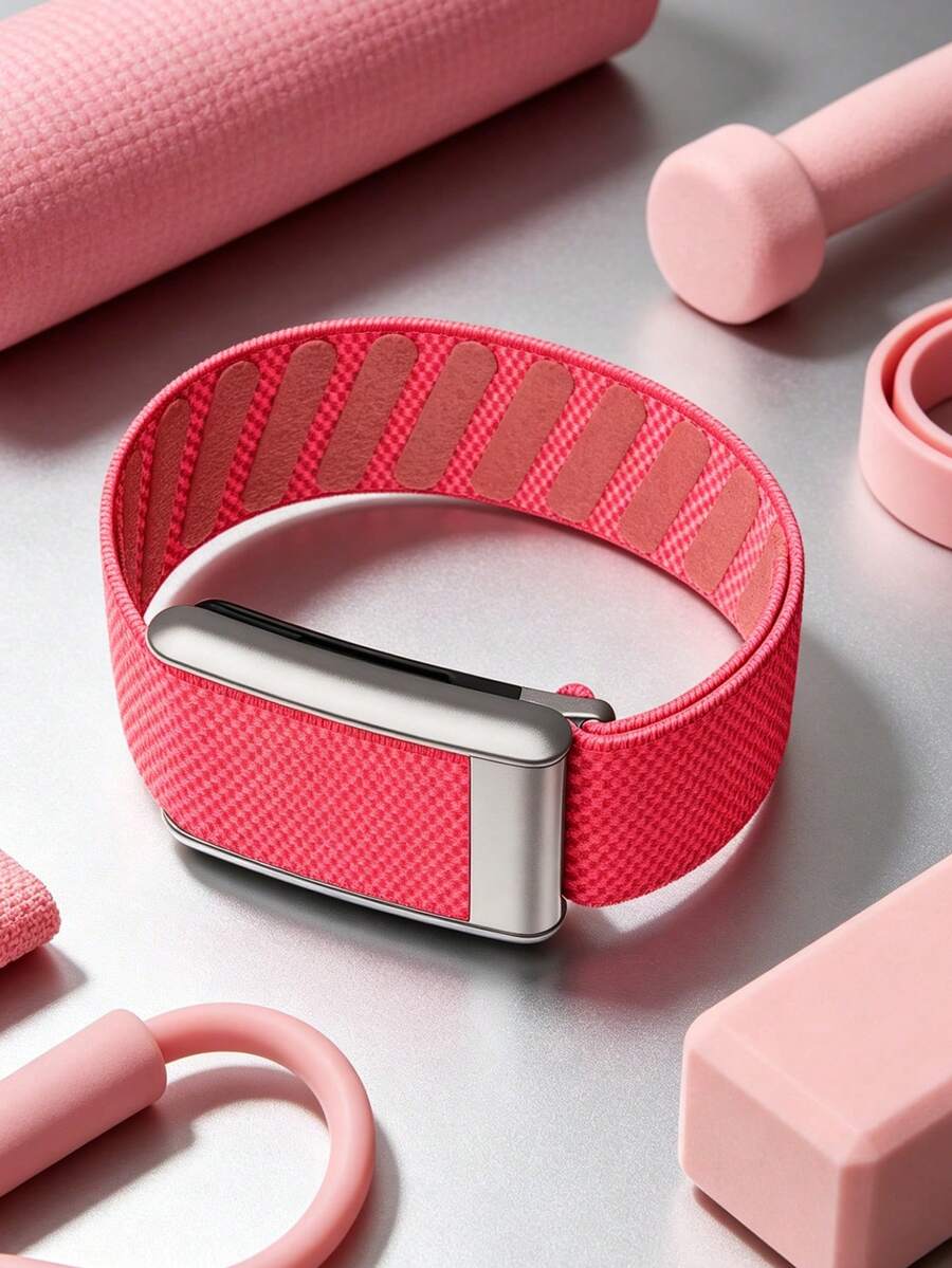 5.0/Mg SuperKnit Watch Band - ECG Compatible, Iconic High-Performance Knit - Not Compatible With 4th Generation - Hot Pink - View 1