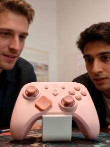 3D Printed 2-In-1 Game Controller And Headphone Stand – A Universal Dual-Controller And Headphone Storage And Display Stand. Suitable For Various Types Of Controllers And Headphones. Sturdy And Non-Slip Design Saves Desktop Space, Making It An Ideal Accessory And Decoration For Gaming Tables, Game Rooms, Bedrooms, Living Rooms, Or Offices. A Suitable Gift For Boyfriends, Husbands, Male Or Female Gamers, And Gaming Enthusiasts, Appropriate For Birthdays, Christmas, Valentine's Day, Father's Day, Anniversaries, And Other Holidays. - Multicolor - View 5