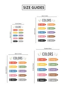 1pc Frameless Colorful Educational Poster, Printable Wall Art For Education, Colorful Charts, Children's Educational Wall Decor, Classroom Decoration, Home Teaching Print, Aesthetic Apartment, Back-To-School Season, Dorm Essentials - Crayon - View 9