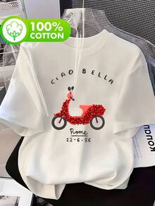 Women T-Shirts - White - View 2