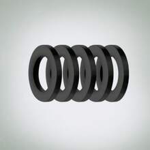 5/10/15/20pcs O-Ring Set, Shower Hose Replacement Rubber Washers, Faucet Leak-Proof Sealing Rings, High Temperature & Corrosion Resistant Rubber Flat Gaskets, Leak-Proof Durable Maintenance Kit - Black - View 12