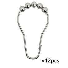 12 chiếc móc treo rèm phòng tắm hình chuồn chuồn, vòng treo rèm chống rỉ, chủ đề côn trùng mùa xuân, kim loại, chống nước, bi lăn dễ lắp đặt, trang trí phòng tắm chủ đề rừng tự nhiên vườn quê trang trại - Nhiều màu - Xem 10