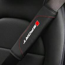 1個碳纖維汽車安全帶套 SPORT 柔軟舒適肩部保護墊 - A - 查看 11