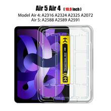 Martin stella Pelindung Layar Kaca Tempered Kompatibel Dengan iPad Air 11 13 M4 M3 M2 Pro 11 13 M5 M4 Air 5 4 1 2 3 9.7 10.5 Pemasangan Mudah - Clear - View 14