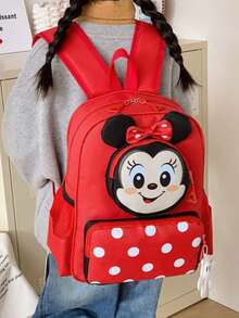 Disney 1個迪士尼青少年背包，校園背包，米老鼠背包，適合男孩與女孩，文具收納袋，旅行袋，可愛收納袋，時尚旅行袋 - 彩色 - 查看 5