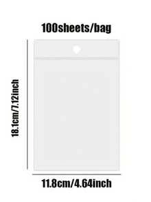 1 Set Lightweight Paper, 100 Sheets Per Bag, Country Post Office Theme, Vintage Style, Glue-Free, Memo Paper Material, DIY Scrapbook Decoration, Suitable For Writing Notes And Greeting Cards - Multicolor - View 8