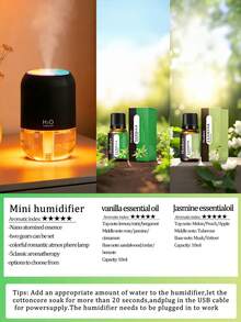 200ml Car Humidifier, 3 Colors, Ultrasonic Atomization (Quiet), 6 Fragrances, LED Light, USB Powered, Auto Shut-Off, Suitable For All Car Models And Locations, Multi-Set Gift Pack - A - View 31