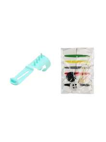 Guía de Hilo de Colores, Herramienta de Tejido de Suéter DIY, Separador de Dedos para Hilo, Soportes de Dedos para Crochet y Tejido con Apertura Ajustable, Para Crochet, Bordado, Patchwork, Manualidades DIY, Regalo para Entusiastas de las Manualidades - Multicolor - Ver 12