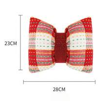 1PCS Lovely Design Car Headrest Pillow. Soft, Supportive, And Eye-Catching, Ideal For Making Your Drive More Comfortable. - 藍色花朵頭枕 - 查看 9