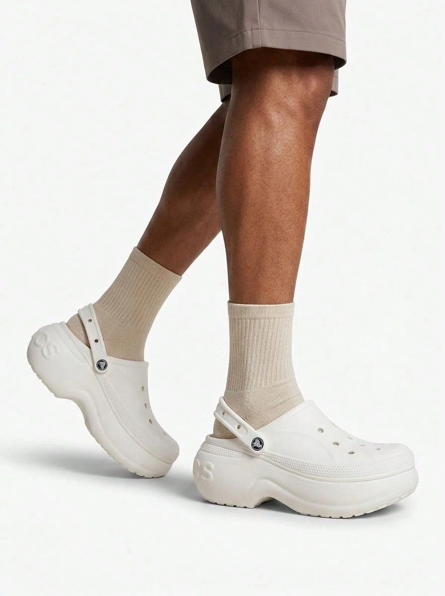 Crocs حذاء كلوج للنساء بيلا أبيض CR210062 - أبيض - مشاهدة 1