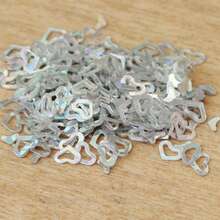 About2000pcs 3 X 4Mm Diy Hollow Heart Sequins Glitter Flakes Hollow-Out Love Shape Paillette Ultrathin DIY Decor Party Gift - Multicolor - View 9