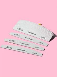 5pcs 100/180 Grit Sandpaper Nail Buffing Strips, Professional Gel Nail Polish Manicure Tool, Fragrance-Free, Suitable For Toenails And Foot Cleaning, Back To School, Manicure, Nail Tools - A - View 7