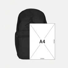 Jordan Unisex Lightweight Outdoor Backpack JD2623025AD-001 - Black - View 7