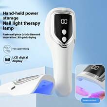 Đèn UV làm móng để bàn sạc điện cầm tay mẫu mới 2026 500mAh - Đèn UV hình hoa sen nhỏ không làm bẩn tay, đèn UV LED làm móng, máy sấy móng, sấy gel sơn móng, đèn móng hẹn giờ 60s 90s, đèn UV cầm tay, đèn móng sạc điện, dụng cụ làm móng chuyên nghiệp - Nhiều màu - Xem 4