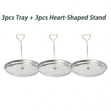 6pcs Anti-Tip Magnetic Mosquito Coil Holder, Metal Heat-Resistant Incense Burner With Heart-Shaped Stand, Dust-Proof Ash Tray, Incense Sticks, Indoor Home Decor - A - View 11