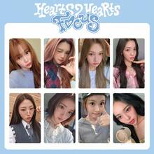 8pcs/Girl Group Photo Card Set, Double-Sided High-Definition Printing, Durable Cardboard Design, Suitable For Music Lovers Gift, Fan Collectibles, Artist Collection - Multicolor - View 9