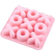 XO - Moldes de silicona para chocolate - Rosado - Ver 6
