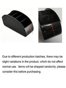 5-Compartment Leather Remote Control Organizer Box/Tray, Desktop Storage Holder For Remote, Glasses, Phone, Pen, Office Desk Decor - Multicolor - View 8
