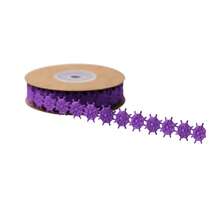 1 Roll, 5 Yards Halloween Lace Ribbon, Pumpkin & Ghost Mesh Hollow Decorative Trim, Suitable For Gift Wrapping, Party, DIY Headband, Halloween Decoration - Multicolor - View 10